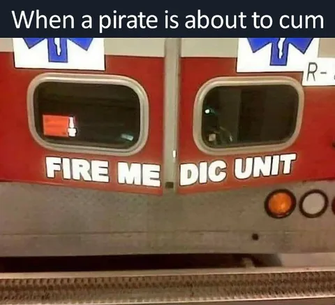 When a Pirate Is About to Cum