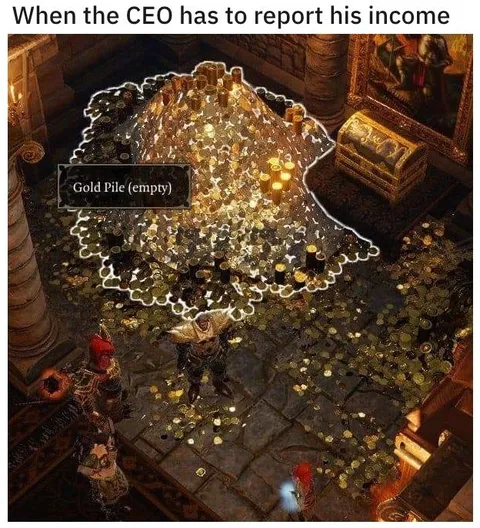 CEO Reports His Income