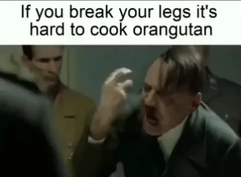 Hitler Can't Cook Orangutan