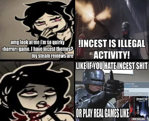 Robocop Hates Incest Games