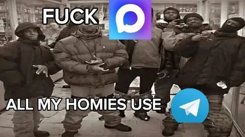 All My Homies Use Telegram