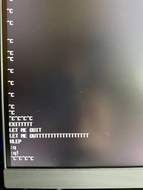 Terminal Wants Out