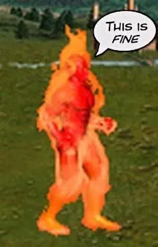 This Is Fine on Fire