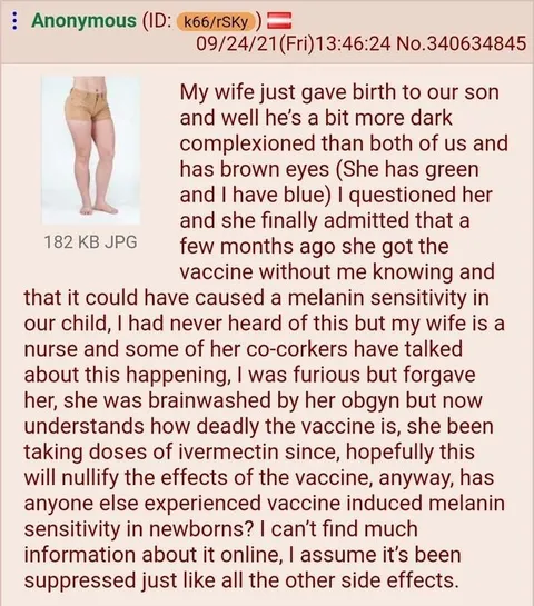 Vaccine-Induced Melanin Sensitivity