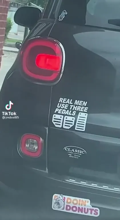 Real Men Use Three Pedals