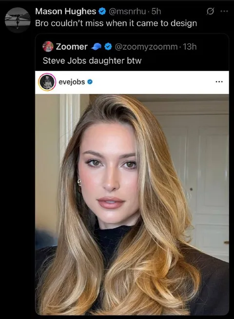Steve Jobs Daughter Has Great Design