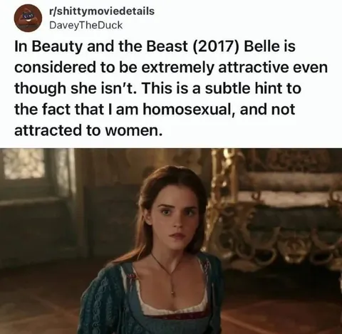 Belle Is Not Attractive