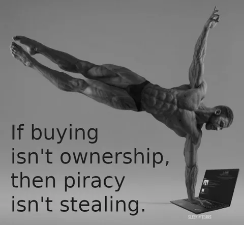 Piracy Isn't Stealing
