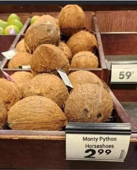 Monty Python Horseshoes