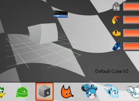 Default Cube V2 Character