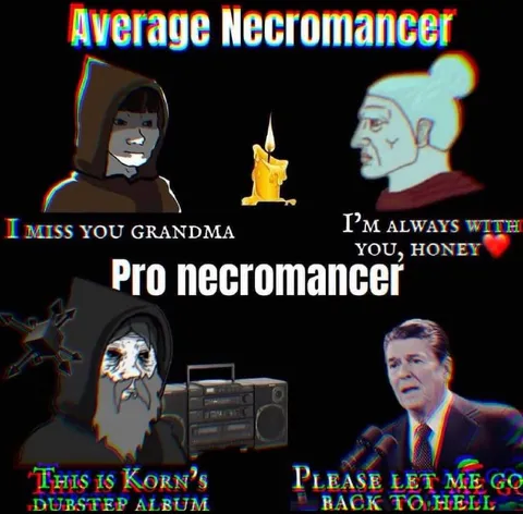 Average vs Pro Necromancer
