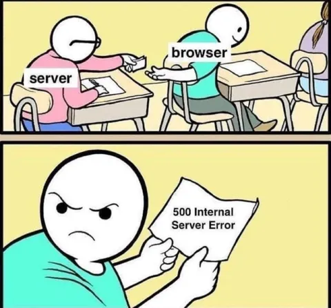 Browser Blames the Server