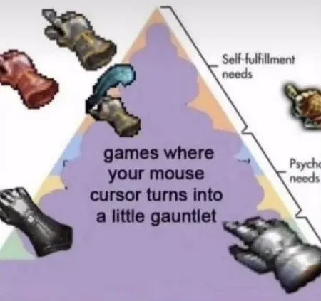 Games With Gauntlet Cursors