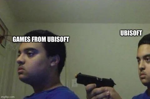 Games from Ubisoft at gunpoint