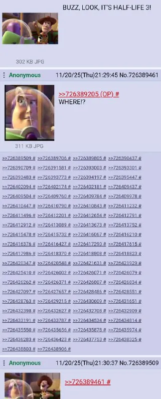 Buzz Announces Half-Life 3