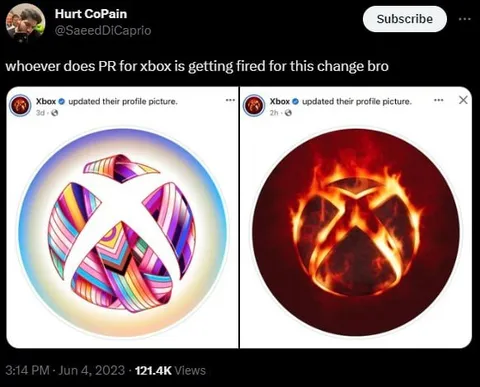 Xbox Profile Picture Change