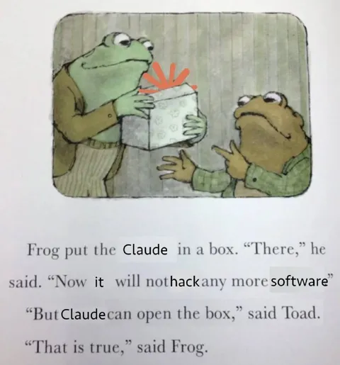 Claude Locked in a Box