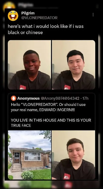 If I Was Black or Chinese