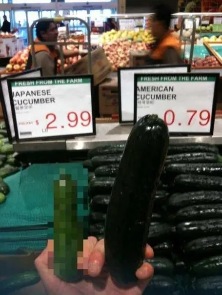 Japanese Cucumber vs American Cucumber