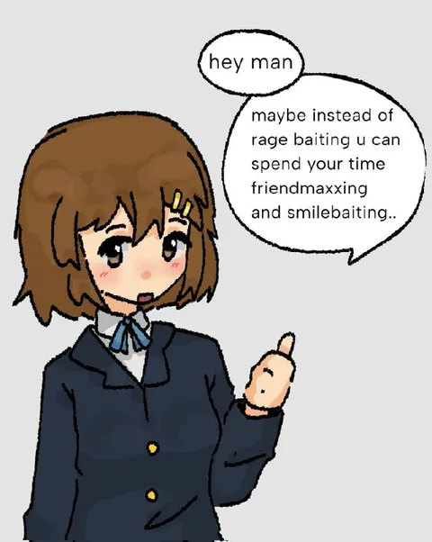 Friendmaxxing Instead of Rage Baiting