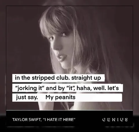 Taylor Swift in the Stripped Club