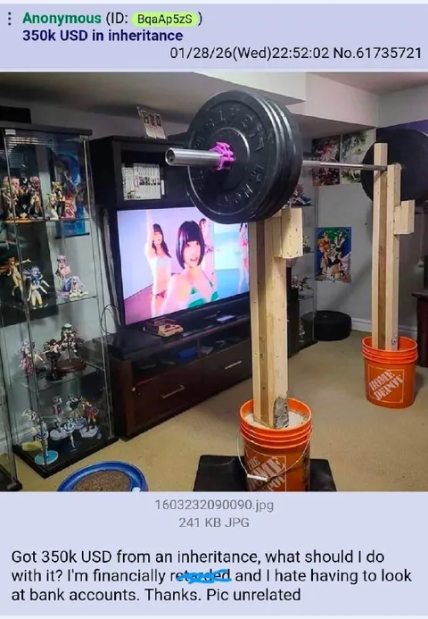 Inheritance Money Home Gym