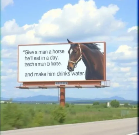 Teach a Man to Horse