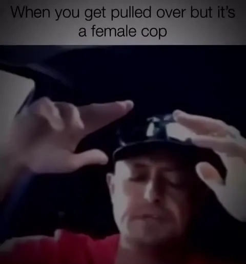 Pulled Over by a Female Cop
