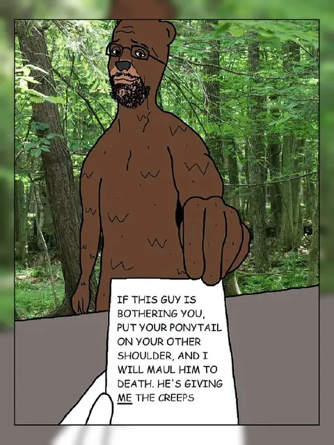 Bear Offers to Maul the Creep
