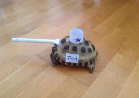 Черепаха-танк Т-34