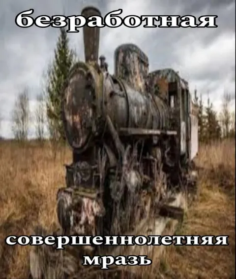 Совершеннолетняя безработная мразь