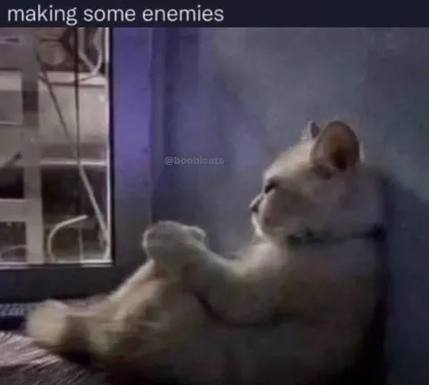 Making Some Enemies