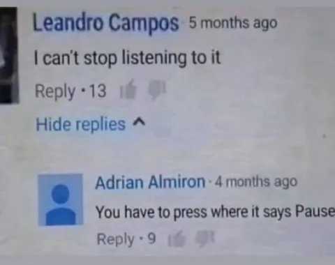 You Have to Press Pause