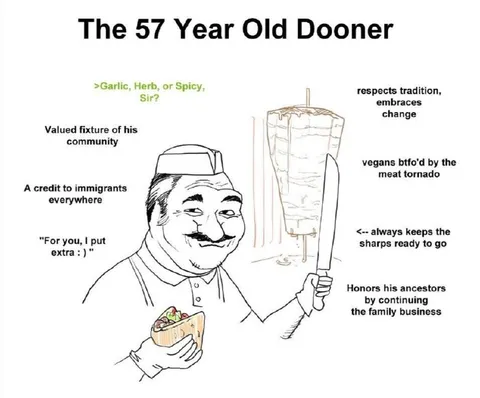 The 57 Year Old Dooner