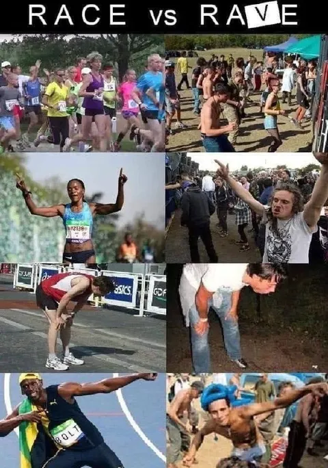Race vs Rave