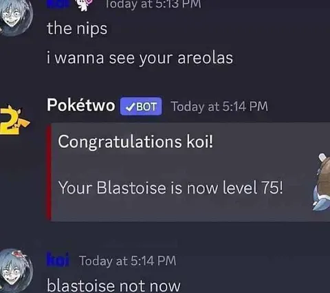 Blastoise Not Now