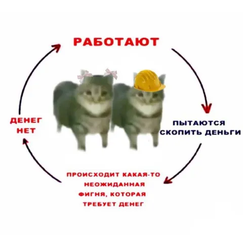 Работа и неожиданные расходы