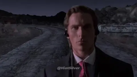 Patrick Bateman Walks Into the Saloon