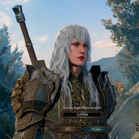 Griffith na criação de personagem