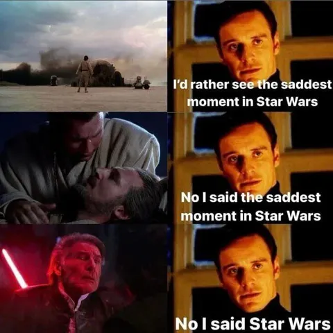 The Saddest Star Wars Moment
