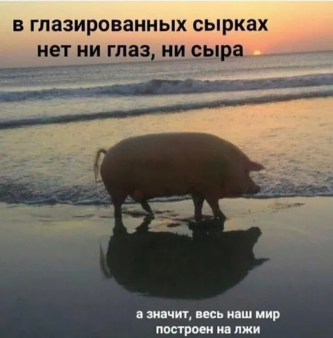 Глазированные сырки и ложь