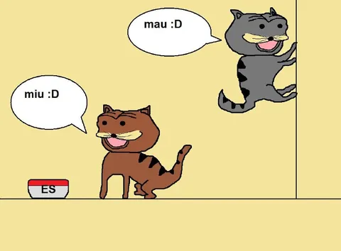 Коты говорят на разных языках