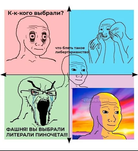 Кого выбрали на политическом компасе