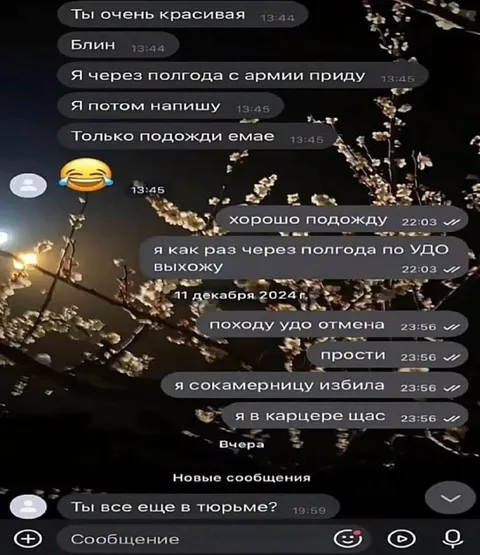 Свидание после двух тюремных сроков