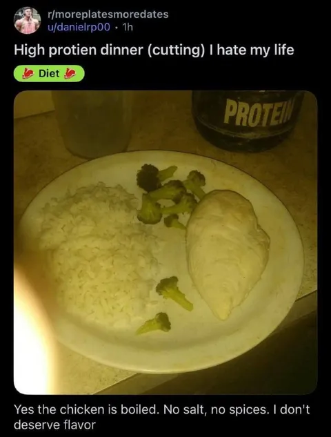 High Protein Dinner Cutting