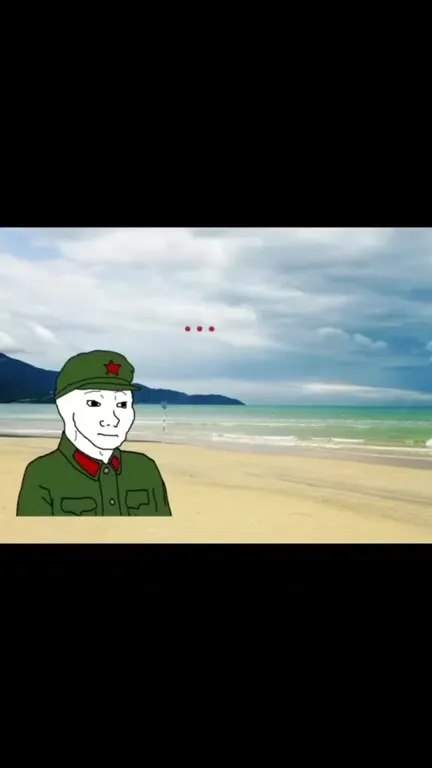 US Aircraft Calls the Beach