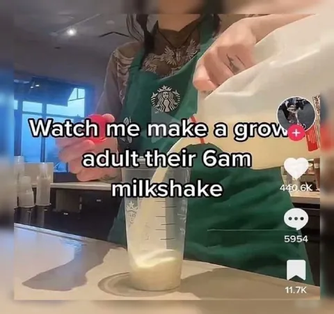6am Milkshake for a Grown Adult