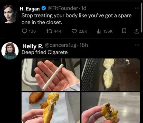 Deep Fried Cigarette