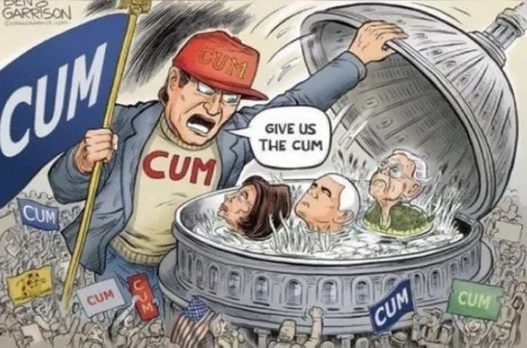 Give Us the Cum Protest
