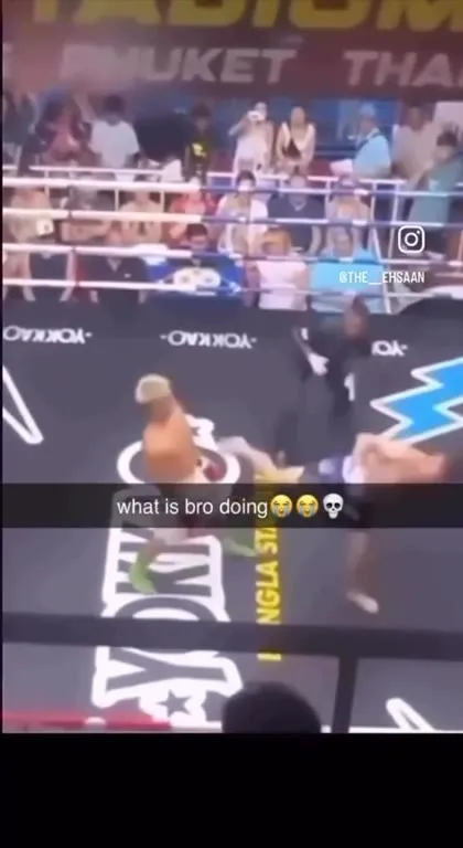 What Is Bro Doing in the Ring